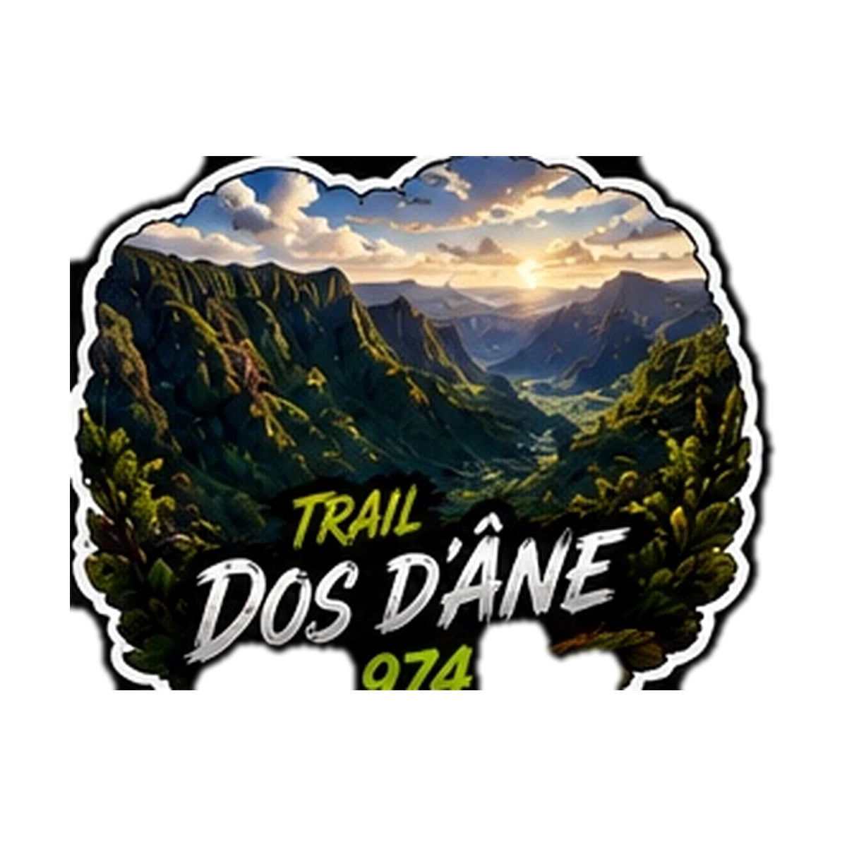 Sticker Trail 974 — Trail Dos Dane