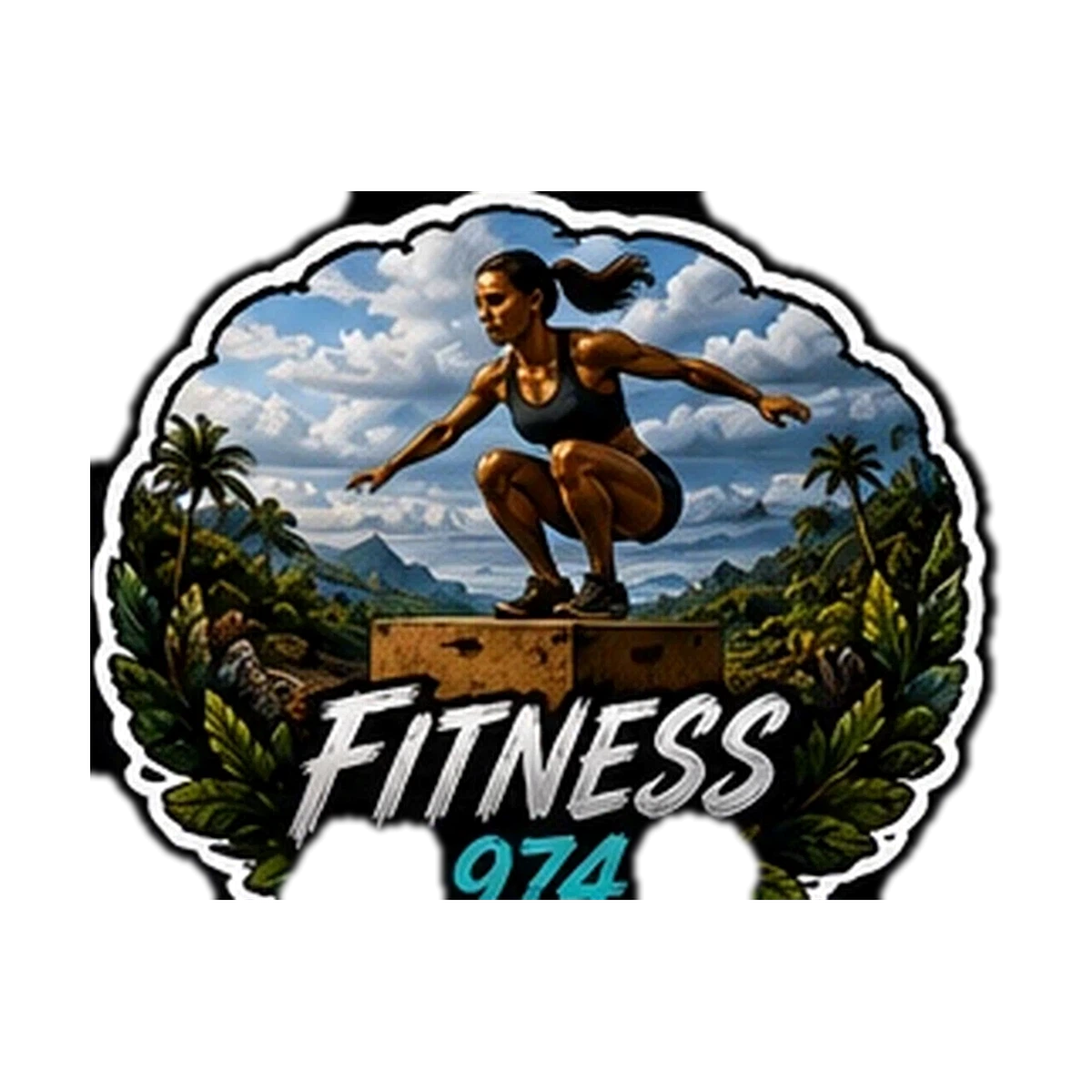 Sticker Fitness 974 — Explosivite