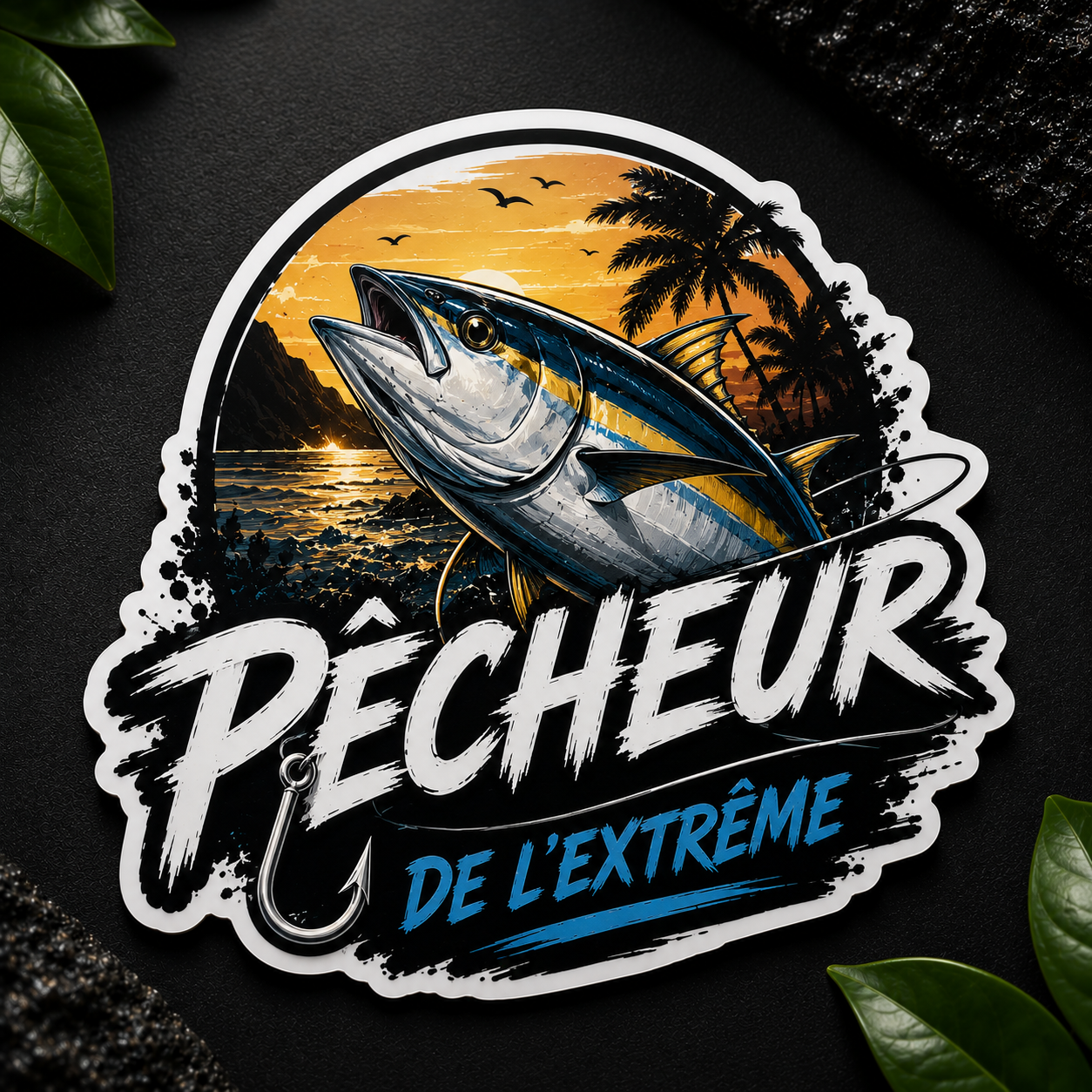 Sticker Pêcheur de l’Extrême