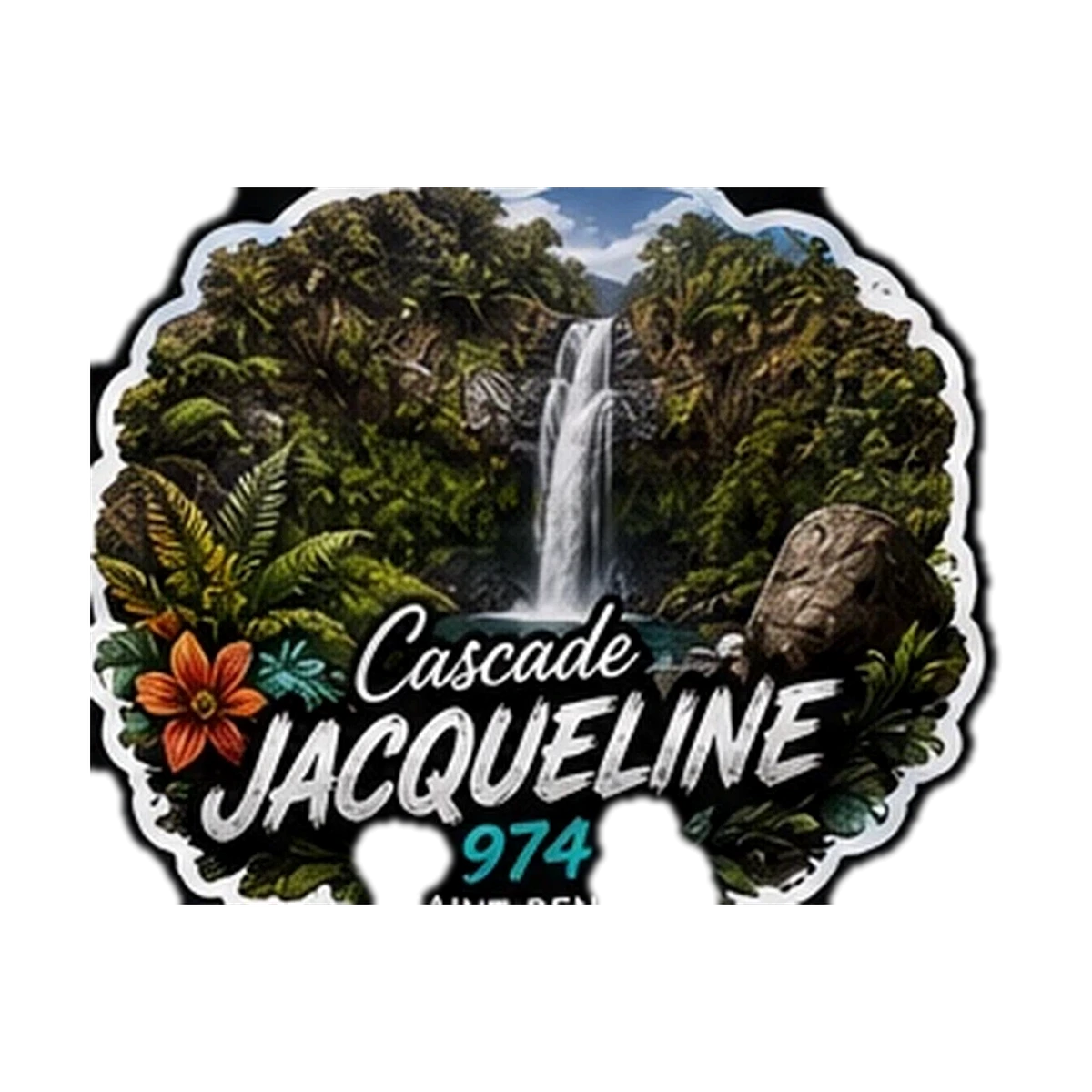 Sticker Cascade 974 — Cascade Jacqueline