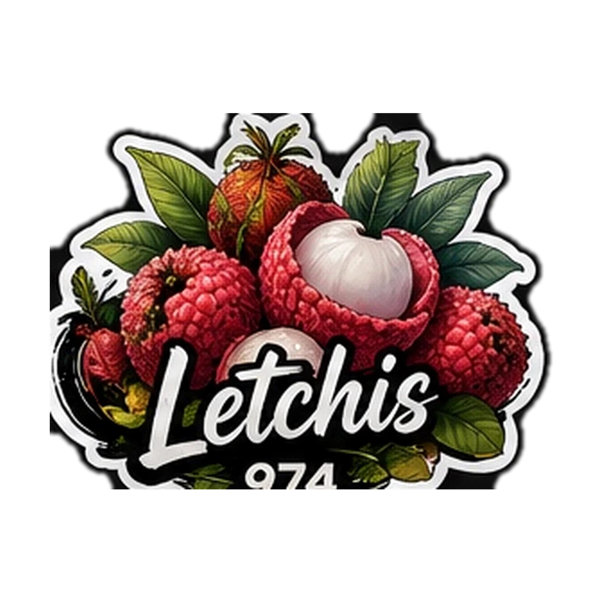 Sticker 974 Vibes — Letchis