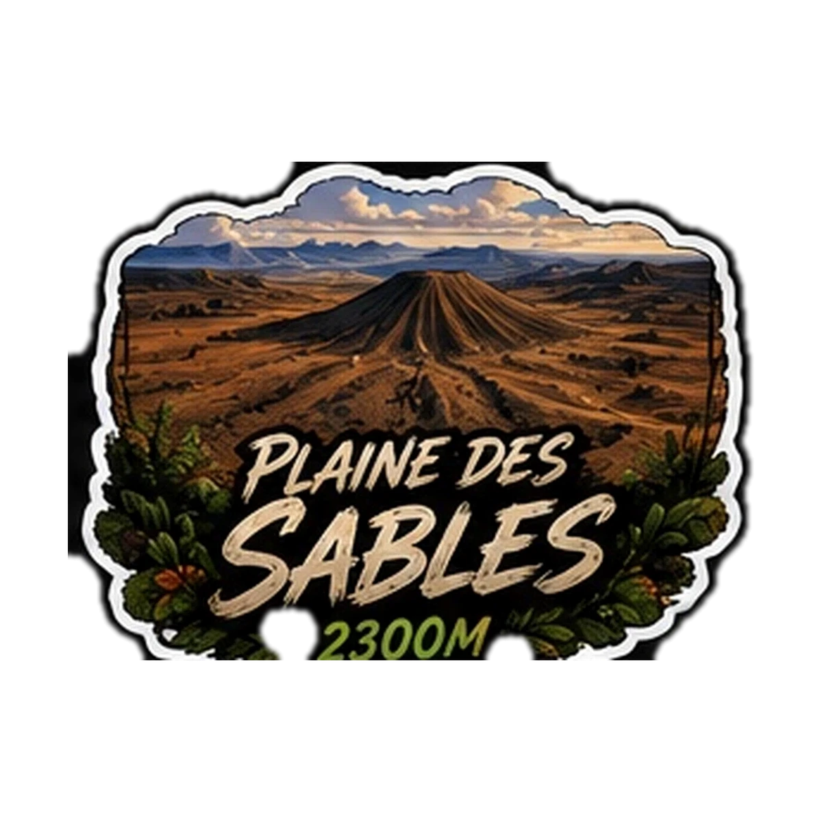 Sticker Montagne 974 — Plaine Des Sables