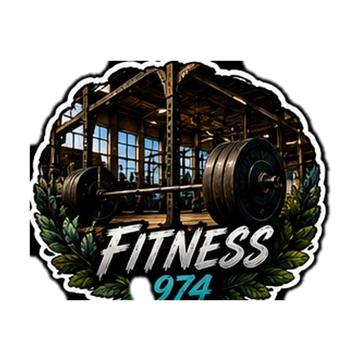 Sticker Fitness 974 — Musculation