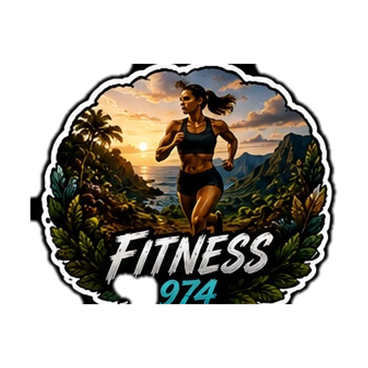 Sticker Fitness 974 — Focus