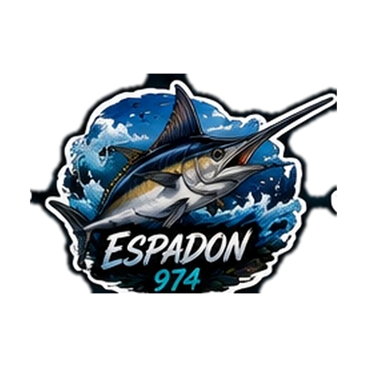 Sticker Pêche 974 — Espadon