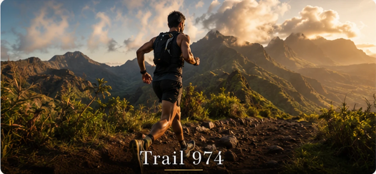 Collection Trail 974 - course en montagne à La Réunion