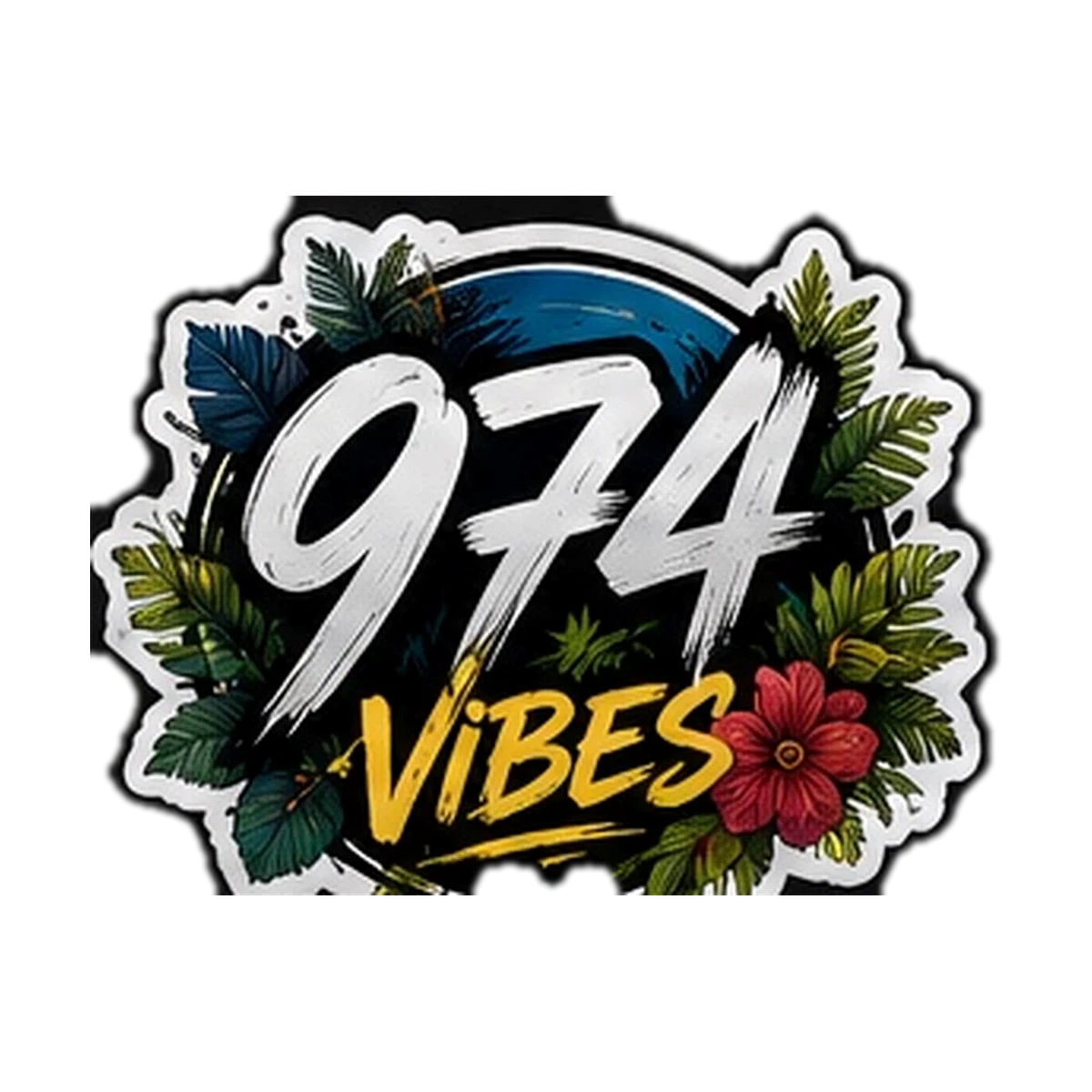 Sticker 974 Vibes — 974 Vibes
