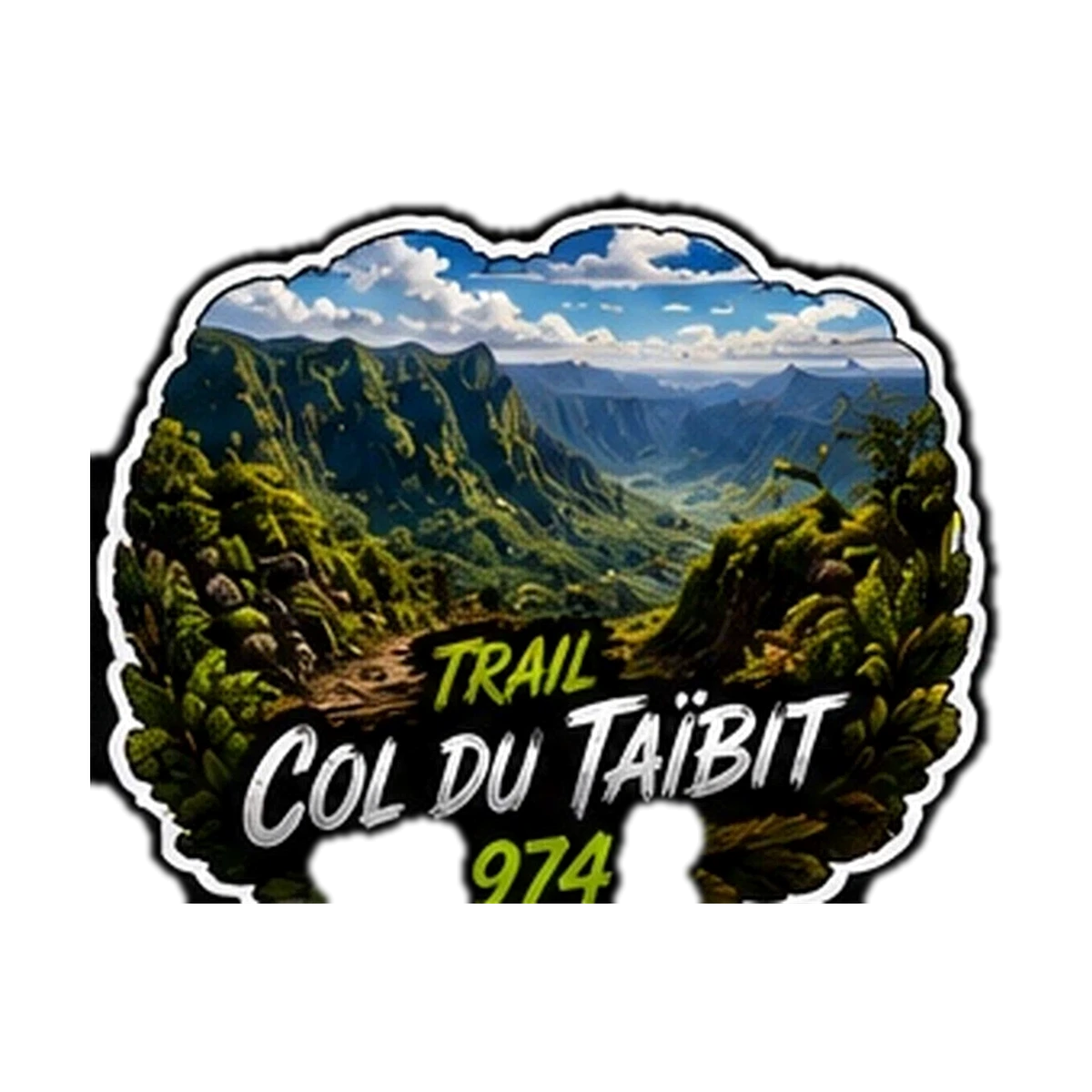 Sticker Trail 974 — Trail Col Du Taibit