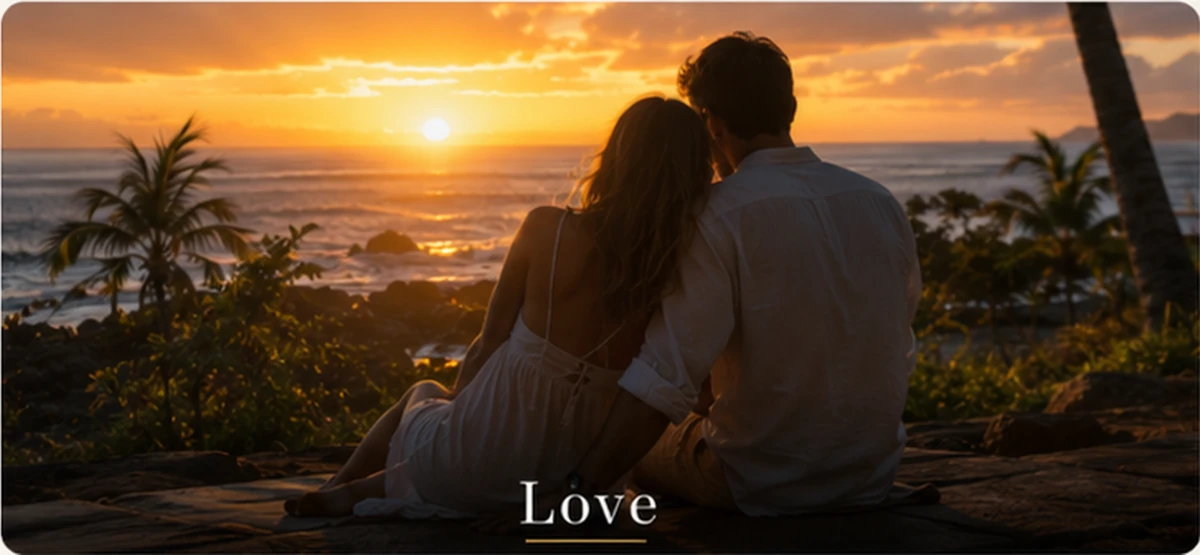 Collection Love - ambiance romantique tropicale Réunion