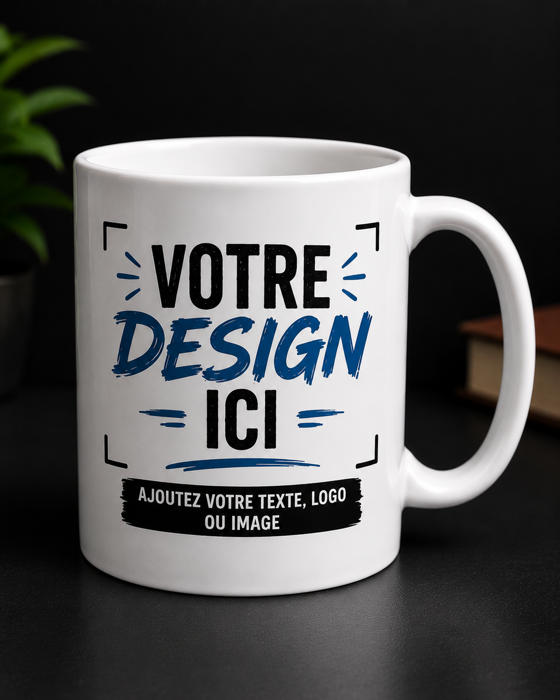 Mug personnalisable avec texte logo ou image