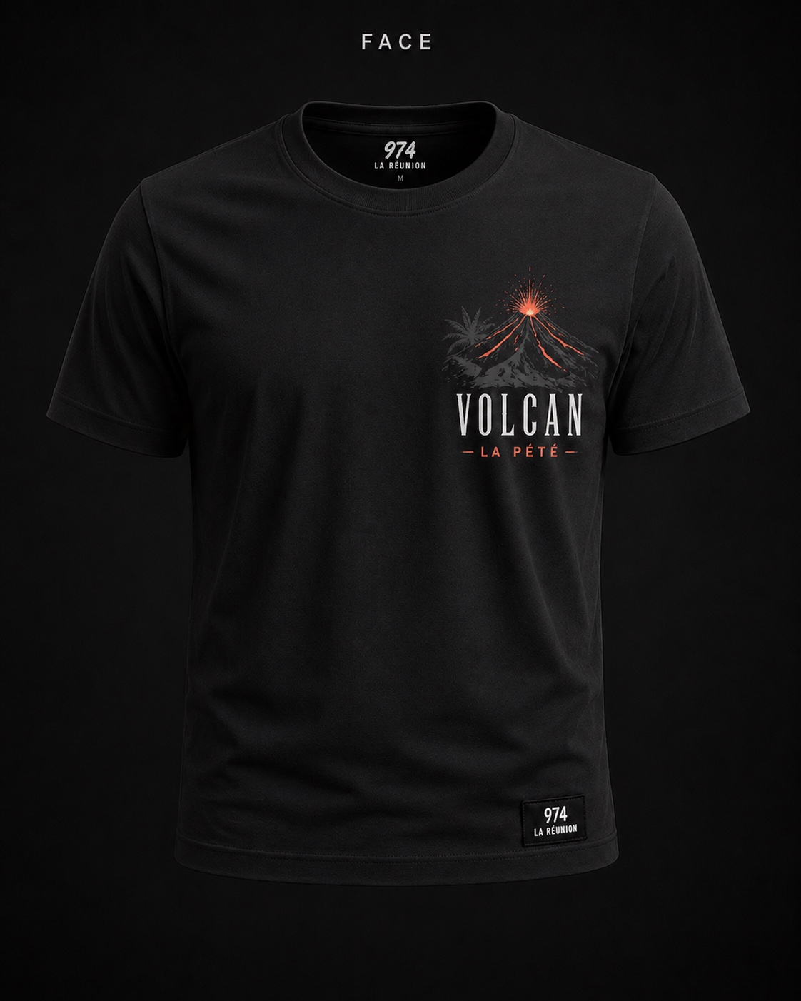 T-shirt Volcan La Pété face