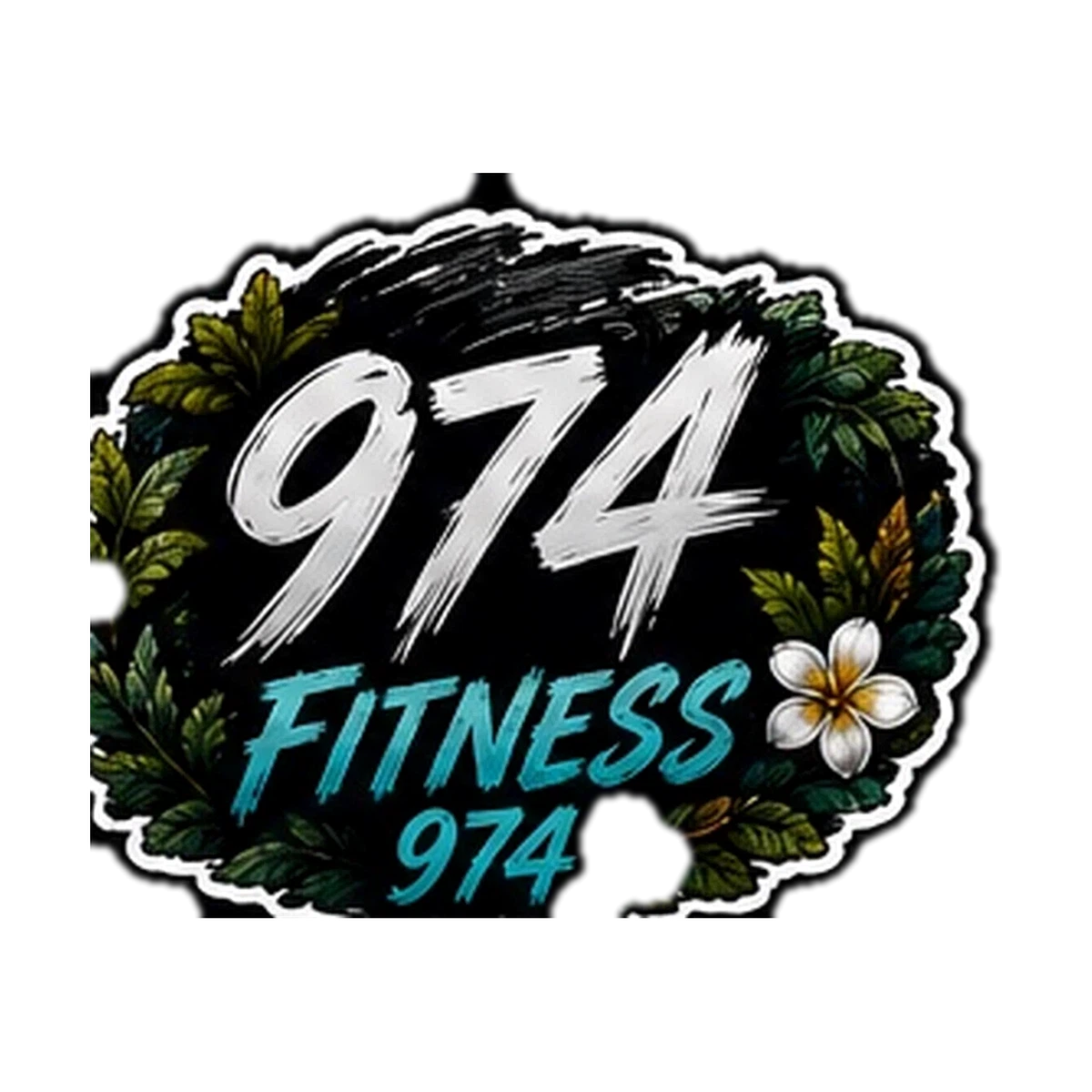 Sticker Fitness 974 — Fitness 974