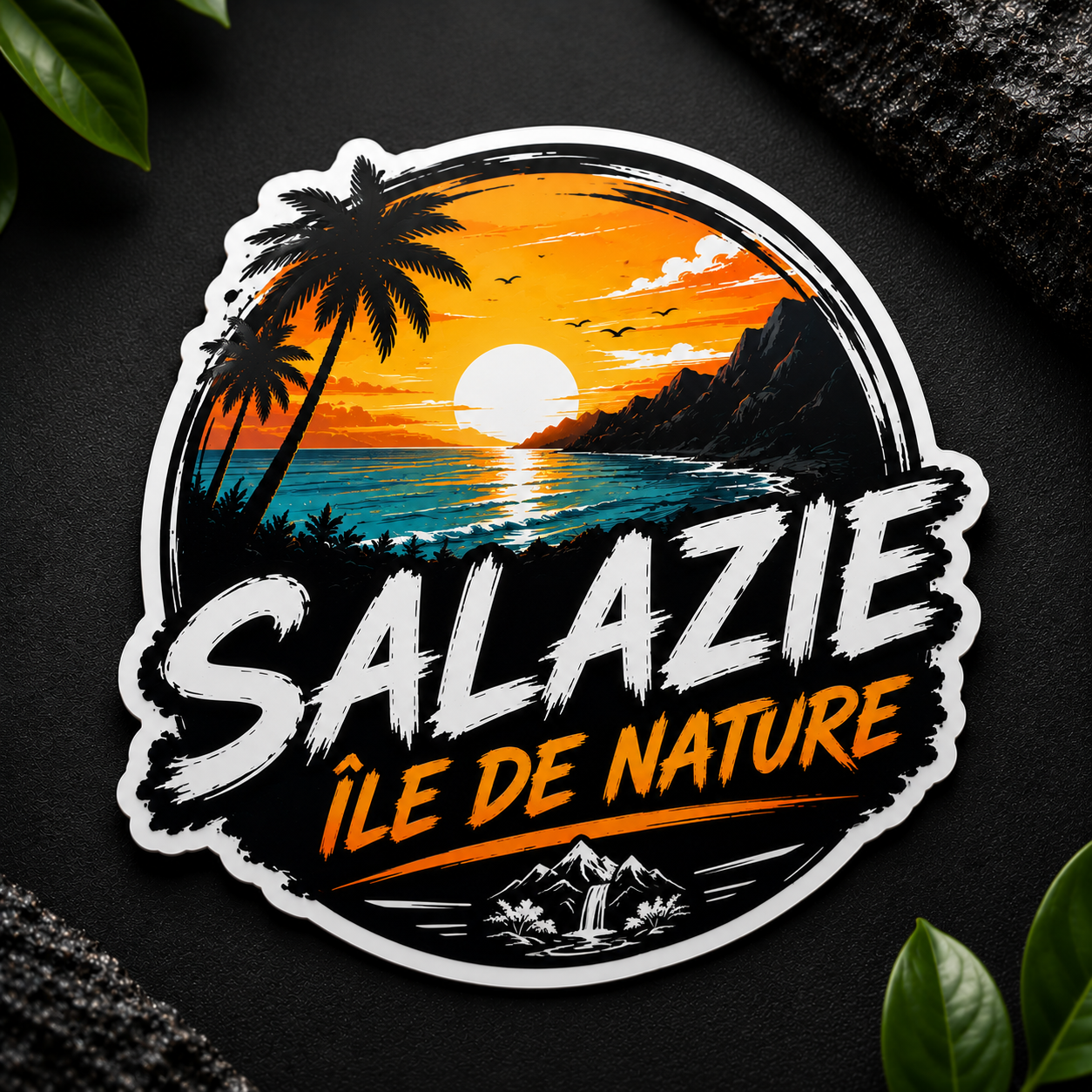 Sticker Salazie Île de Nature
