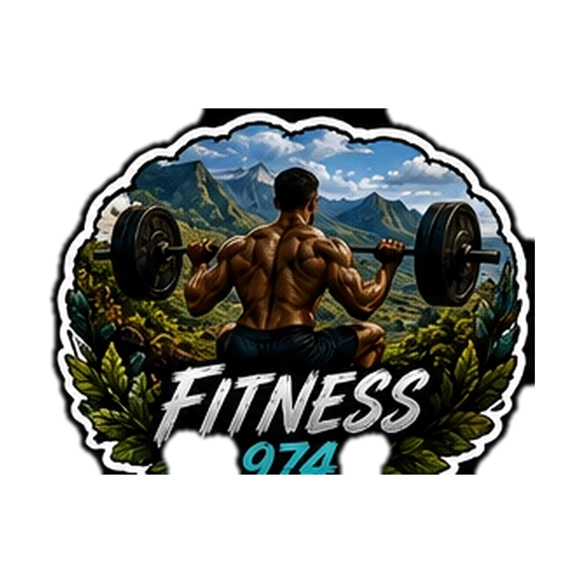 Sticker Fitness 974 — Puissance