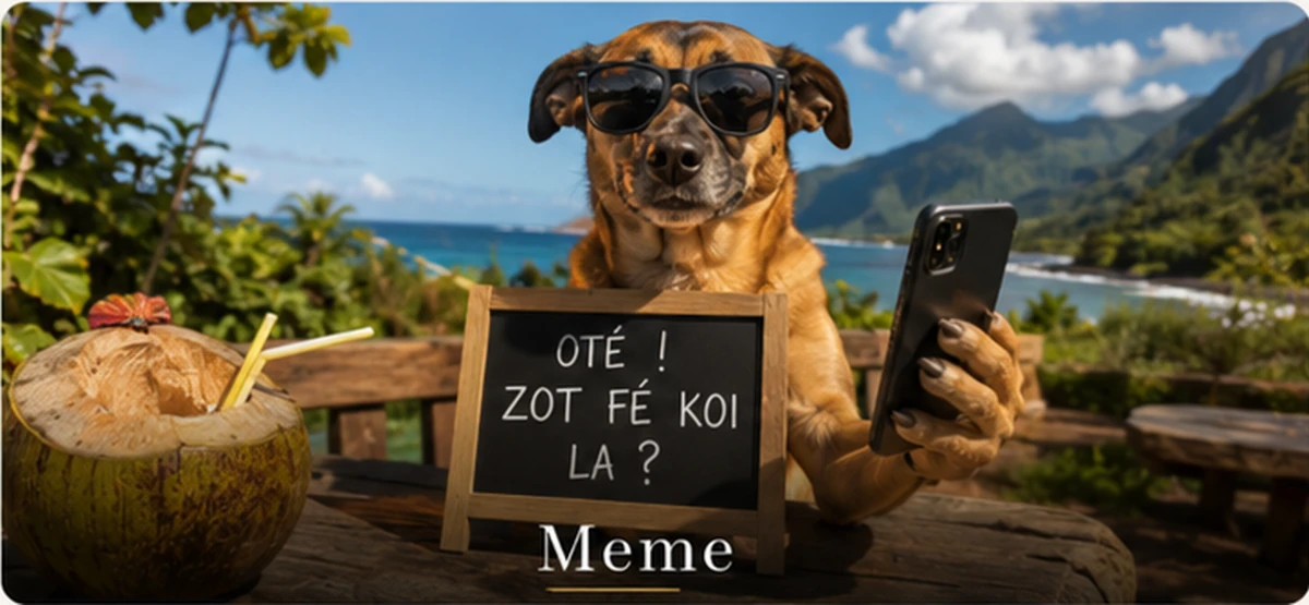 Collection Meme - humour réunionnais tendance
