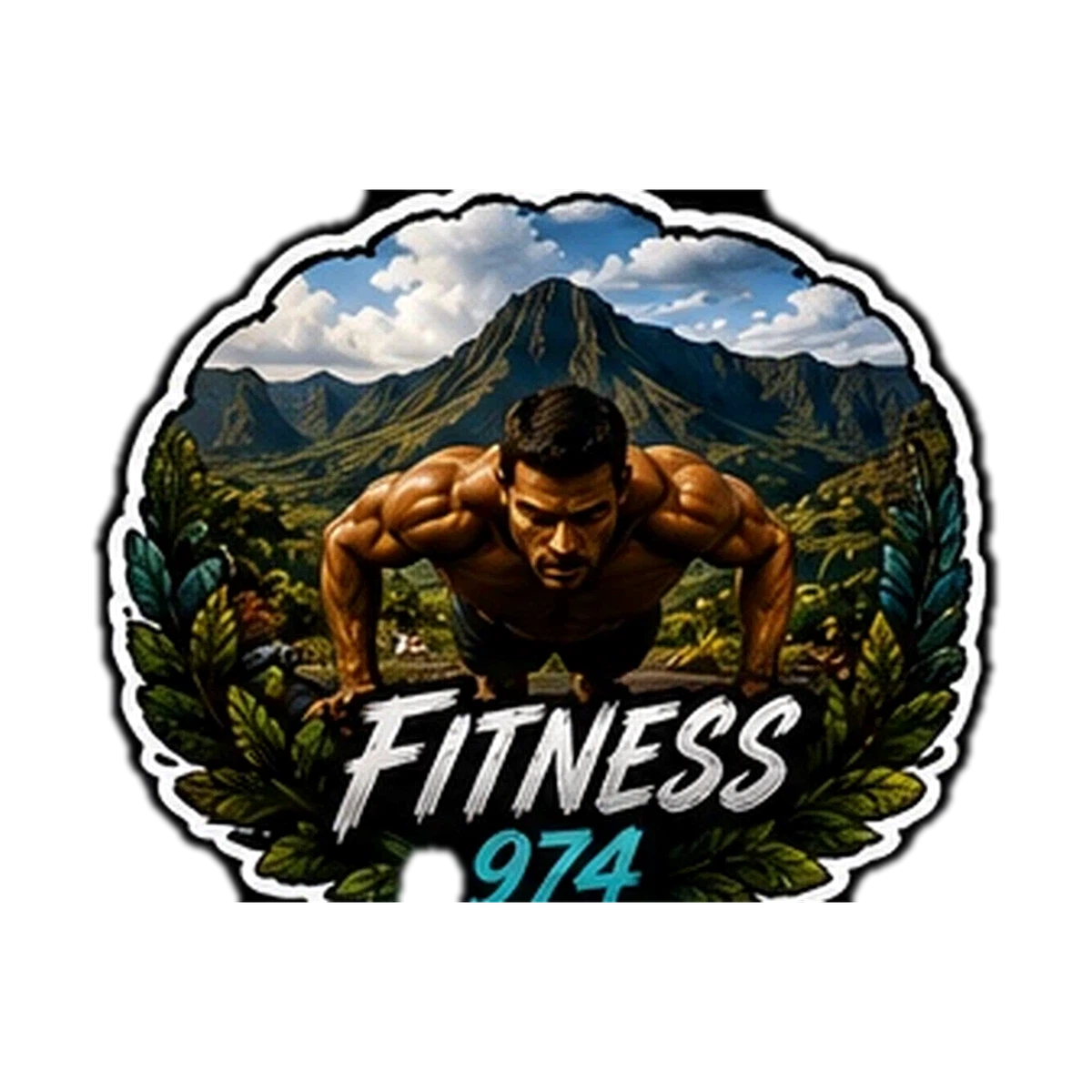 Sticker Fitness 974 — Perseverance