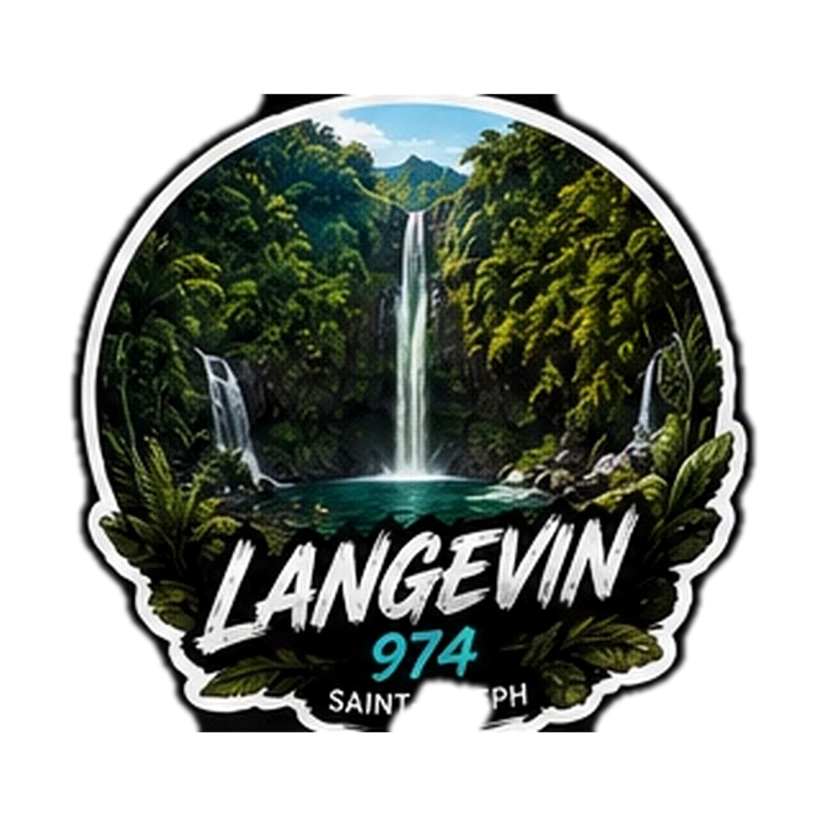Sticker Cascade 974 — Cascade Langevin