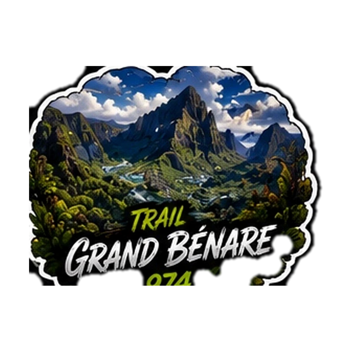 Sticker Trail 974 — Trail Grand Benare