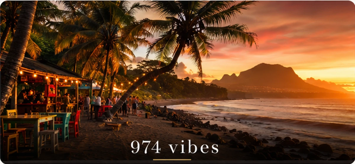Collection 974 vibes - ambiance tropicale Réunion